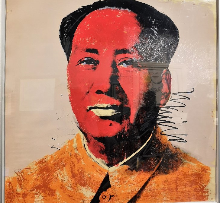serigrafia di Mao
