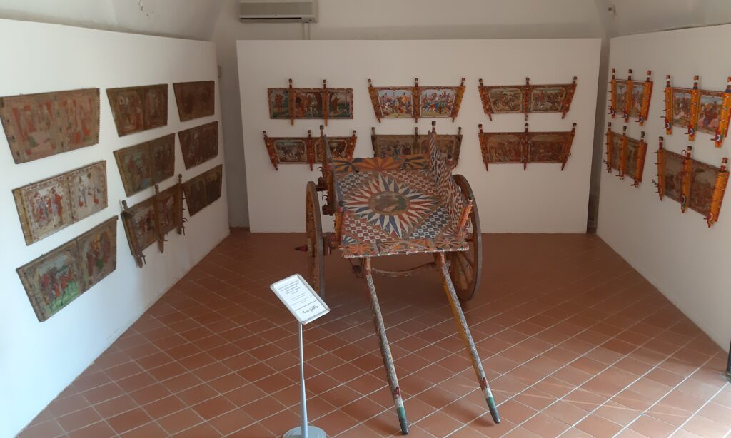 Carretto siciliano del Museo Guttuso a Bagheria