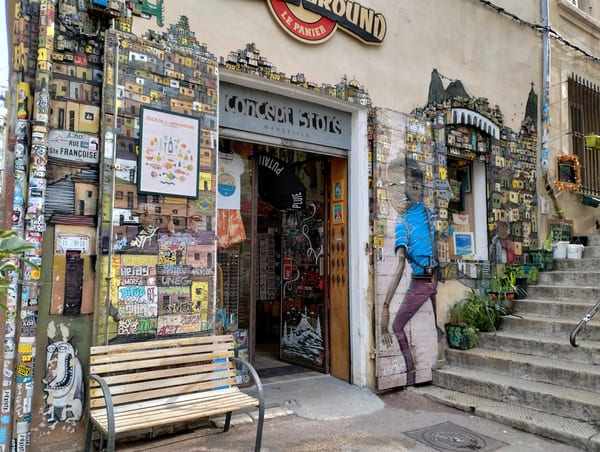 Il quartiere Le Panier di Marsiglia